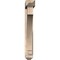Ekena Millwork Imperial Arts and Crafts Smooth Bracket w/ Offset Brace, Douglas Fir, 5 1/2"W x 32"D x 38"H BKT0604X32X38IMP03SDF - alternate 3